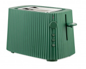 Plissé, brödrost, grön, Alessi- MDL08 GR Plissé, brödrost, grön, Alessi- MDL08 GR